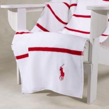 Ralph Lauren Home Irvin Beach Towel Red / White