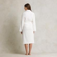 Ralph Lauren Home Langdon Shawl Collar Robe Alabaster