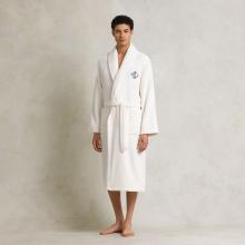 Ralph Lauren Home Langdon Shawl Collar Robe Alabaster