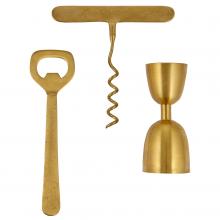 Nkuku Rahuri Drinks Accessories - Brass 