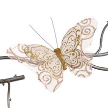Goodwill Sheer Plume Butterfly on Clip