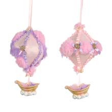 Goodwill Sky Tulle Hot Air Balloon Ornament