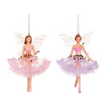 Goodwill Tulle Ruffle Fairy Ornament