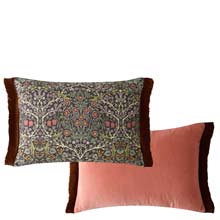 William Morris At Home Blackthorn Cushion Midnight 40/60cm