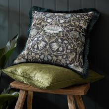 William Morris At Home Lodden Cushion Blue 50/50cm