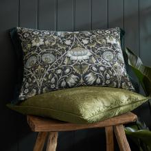 William Morris At Home Lodden Cushion Blue 40/60cm