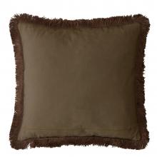 William Morris At Home Strawberry Thief Cushion Chocolate