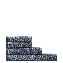William Morris At Home Marigold Towel Prussian Blue