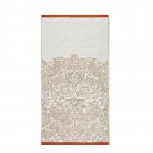 William Morris At Home Strawberry Thief Towel Linen-Rust