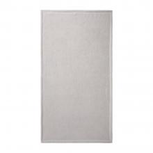 Yves Delorme Couture Duetto Towel Brume / Blanc