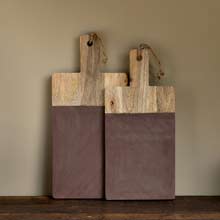 Nkuku Cassia Mango Wood & Stone Board