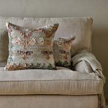 Nkuku Dantri Jute & Cotton Cushion Cover