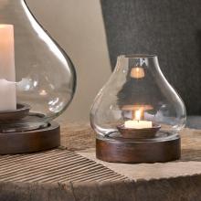 Nkuku Naryla Mango Wood Lantern