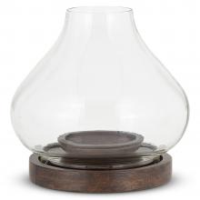 Nkuku Naryla Mango Wood Lantern