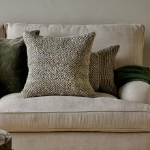 Nkuku Paduna Jute & Cotton Cushion Cover