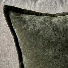 Nkuku Pilani Velvet & Linen Cushion Cover