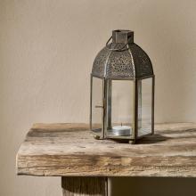 Nkuku Sabra Lantern | Aged Antique 