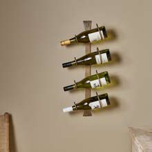 Nkuku Shray Iron Wine Rack 