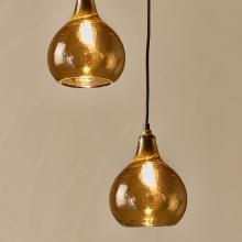 Nkuku Ziva Recycled Glass Standard Cluster Pendant 