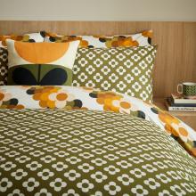 Orla Kiely Retro Flower Stripe Duvet Cover Set