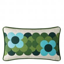 Orla Kiely Retro Flower Stripe Cushion Riviera