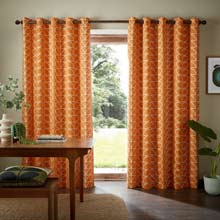 Orla Kiely Linear Stem Burnt Orange