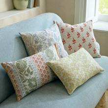 Laura Ashley Hedingham Cushion Seaspray Blue