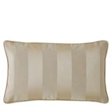 Laura Ashley Lille Stripe Cushion Truffle / Natural
