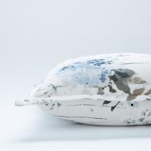 Laura Ashley Pallinton Bloom Cushion Smoke Blue