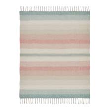 Laura Ashley Ortonby Plaster Pink Throw