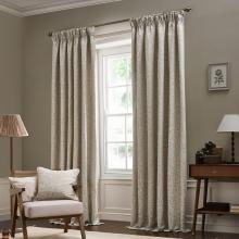 The Original Morris & Co Acorn Tonal Jacquard Linen Curtains