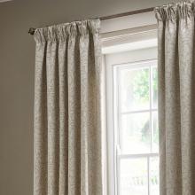 The Original Morris & Co Acorn Tonal Jacquard Linen Curtains