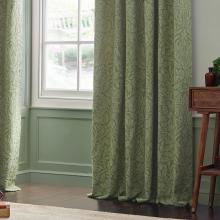 The Original Morris & Co Acorn Tonal Jacquard Sage Curtains
