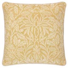 The Original Morris & Co Acorn Tonal Cushion Gold
