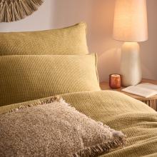 Yard Ribble Acid Washed Duvet Cover Set Honey