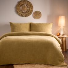Yard Ribble Acid Washed Duvet Cover Set Honey