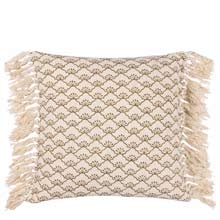 Yard Saku Printed Cushion Olive