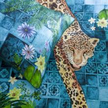 Paoletti Majorelle Duvet Cover set