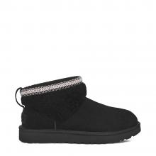 UGG W Classic Ultra Mini Maxi Curly Black