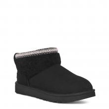 UGG W Classic Ultra Mini Maxi Curly Black