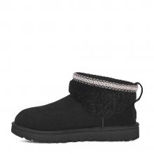 UGG W Classic Ultra Mini Maxi Curly Black