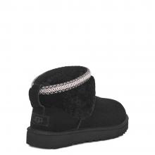 UGG W Classic Ultra Mini Maxi Curly Black