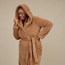 UGG Aarti Long Dressing Gown Chestnut