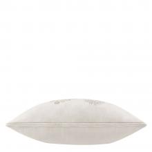 The Original Morris & Co Brook embroidered Velvet Cushion Linen