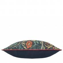 The Original Morris & Co Seaweed Cushion Indigo