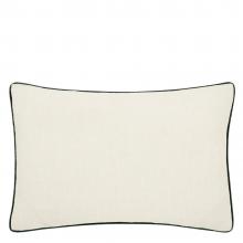 The Original Morris & Co Marigold Embroidered Cushion Leaf Green