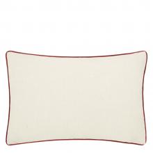 The Original Morris & Co Marigold Embroidered Cushion Russet