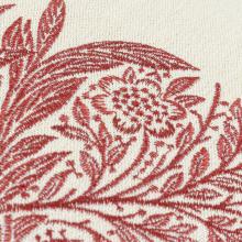 The Original Morris & Co Marigold Embroidered Cushion Russet