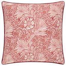 The Original Morris & Co Marigold Piped Jacquard Cushion Russet