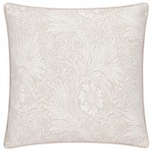 The Original Morris & Co Marigold Piped Jacquard Cushion Stone